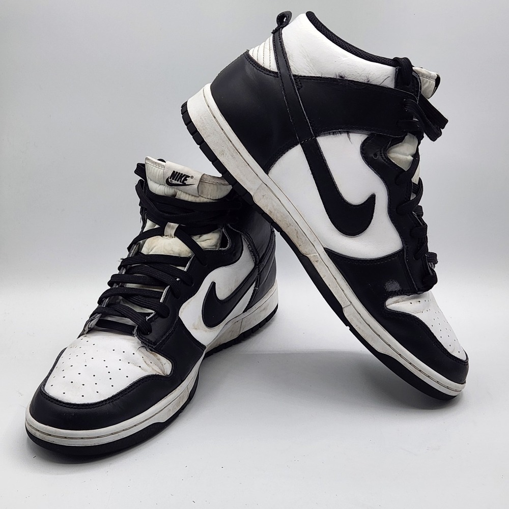 Nike Dunk High Retro Panda White Black Men's 13‎ DD1399-105 Basketball Sneakers
